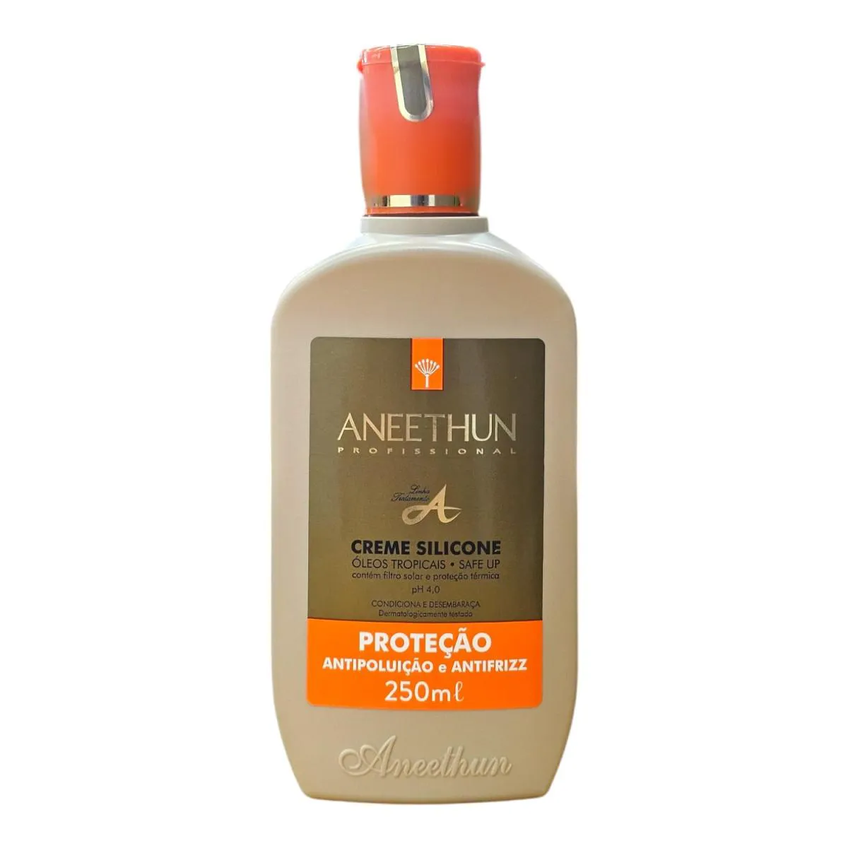 ANEETHUN LINHA A CREME DE SILICONE ÓLEOS TROPICAIS + SAFE UP 250ML