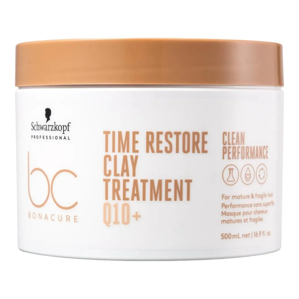 SCHWARZKOPF BC CLEAN PERFORMANCE TIME RESTORE Q10 - MáSCARA 500ML