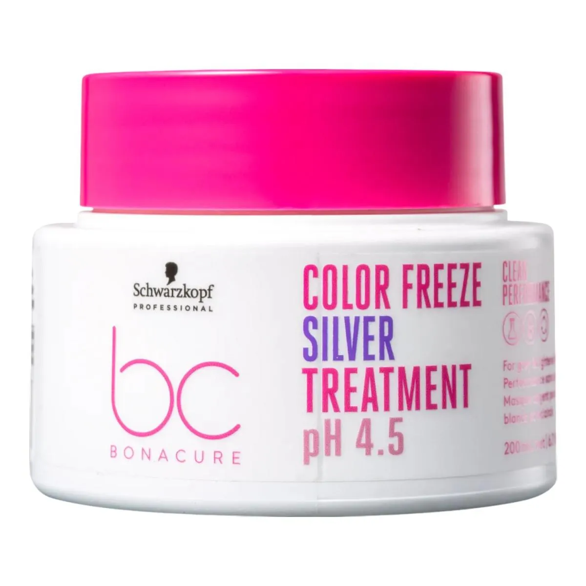 BC BONACURE SCHWARZKOPF COLOR FREEZE SILVER - MáSCARA 200ML