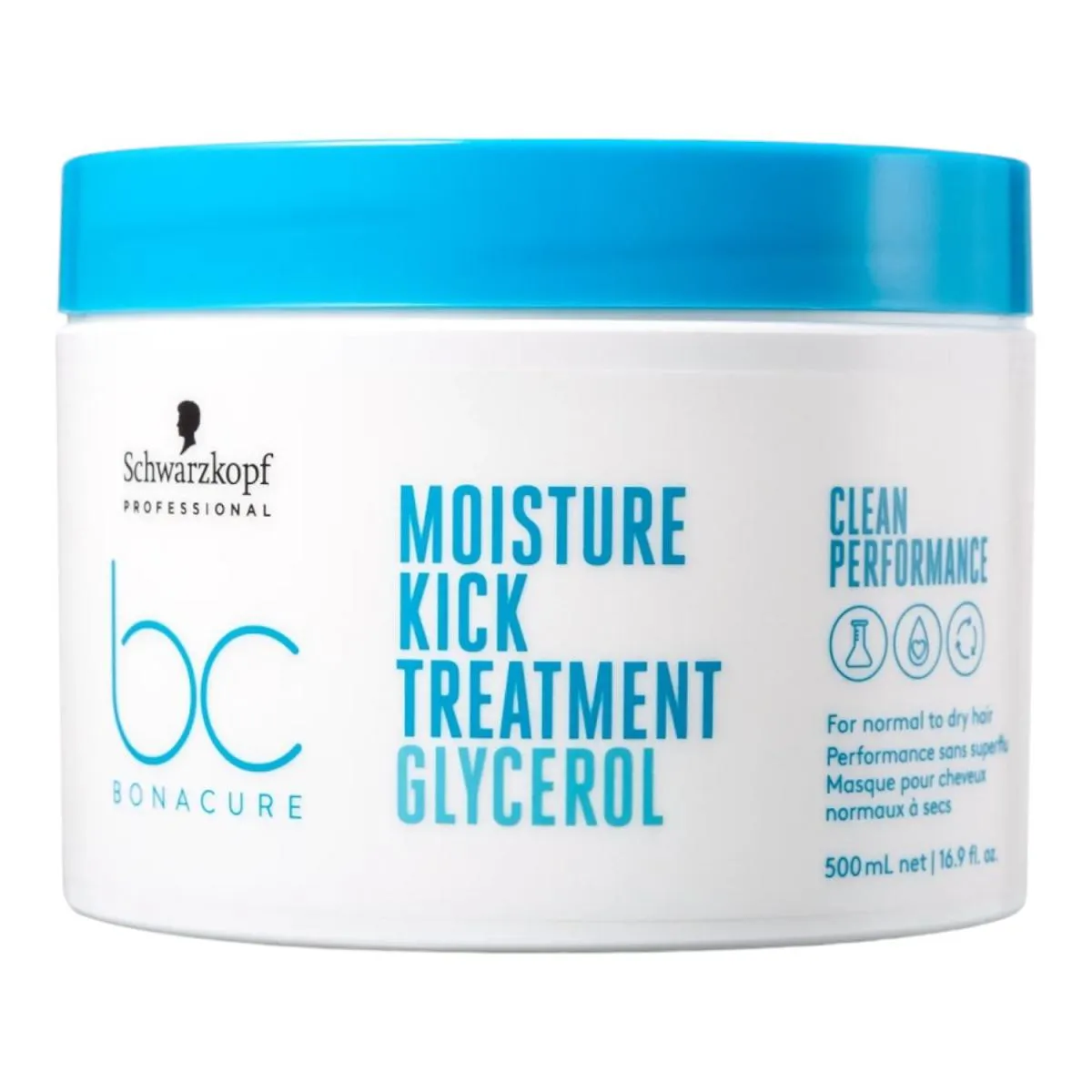  SCHWARZKOPF BC CLEAN PERFORMANCE MOISTURE KICK - MáSCARA 500G