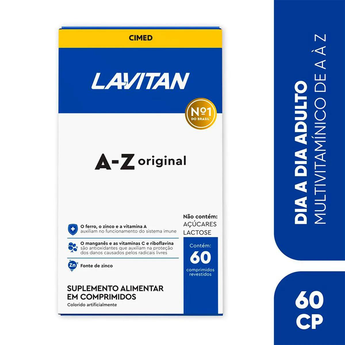 Polivitamínico Lavitan A-Z Original 60 comprimidos