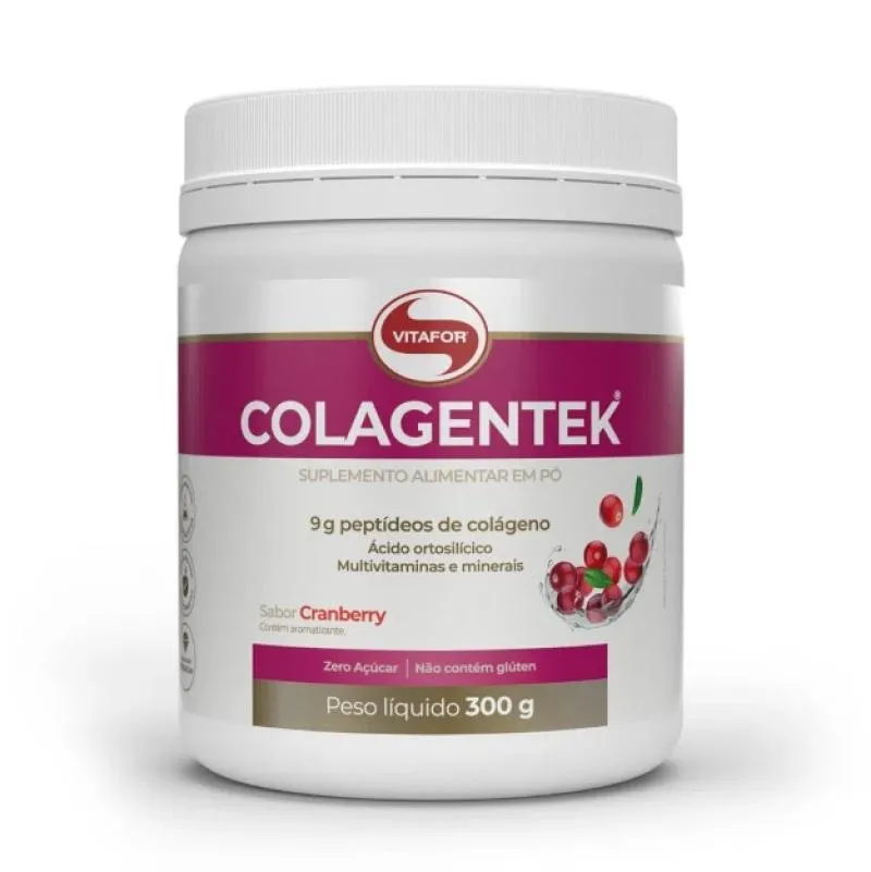 COLAGENTEK (300G) - SABOR: CRANBERRY