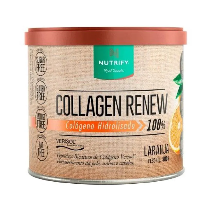 COLLAGEN RENEW VERISOL (300G) - SABOR: LARANJA