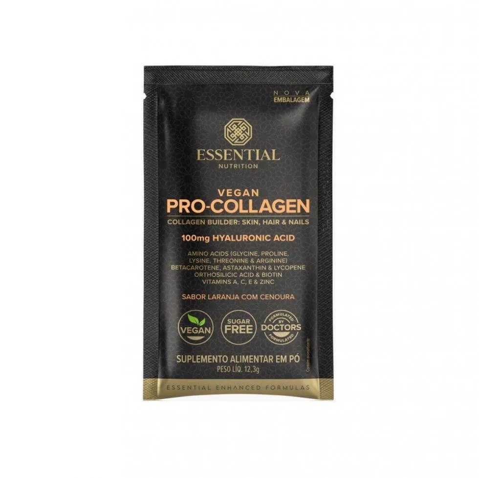 VEGAN PRO COLLAGEN (11G) - SABOR: LARANJA C/ CENOURA