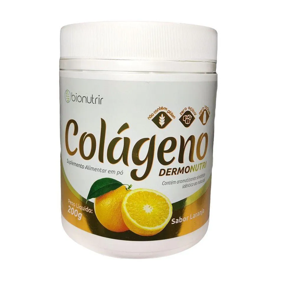 COLáGENO (200G) - SABOR: LARANJA