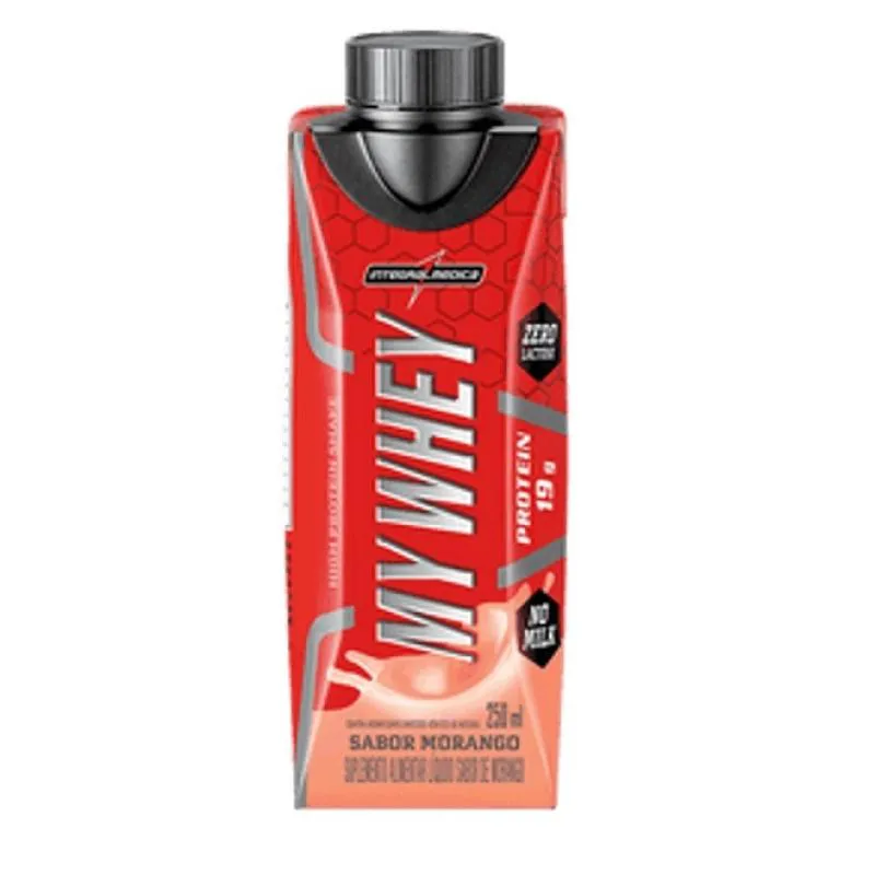 MY WHEY (250ML) - SABOR: MORANGO