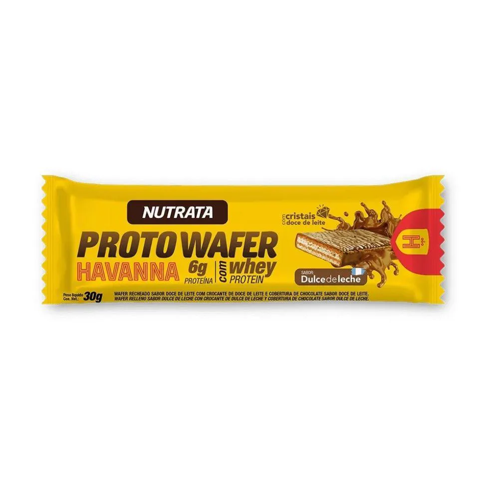 PROTO WAFER (30G) - SABOR: DOCE DE LEITE ARGENTINO