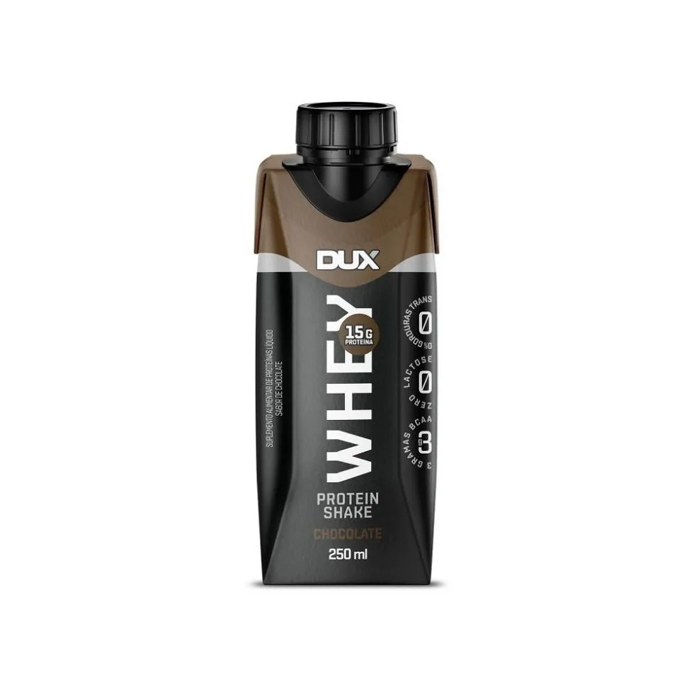 WHEY PROTEIN SHAKE (250ML) - SABOR: CHOCOLATE