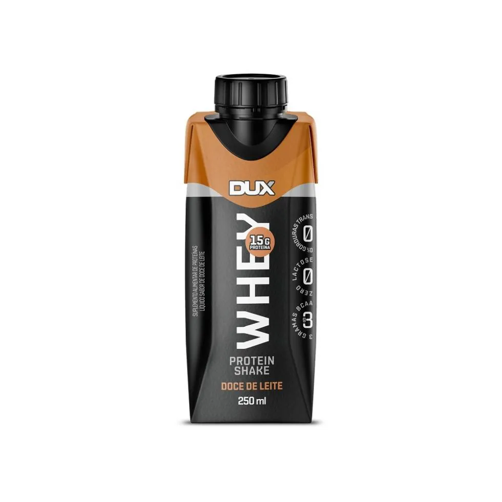 WHEY PROTEIN SHAKE (250ML) - SABOR: DOCE DE LEITE