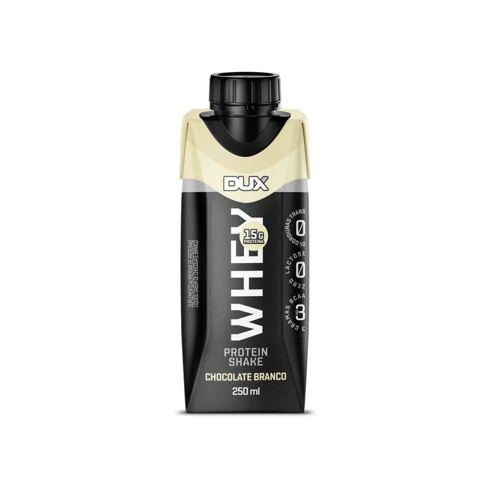 WHEY PROTEIN SHAKE (250ML) - SABOR: CHOCOLATE BRANCO