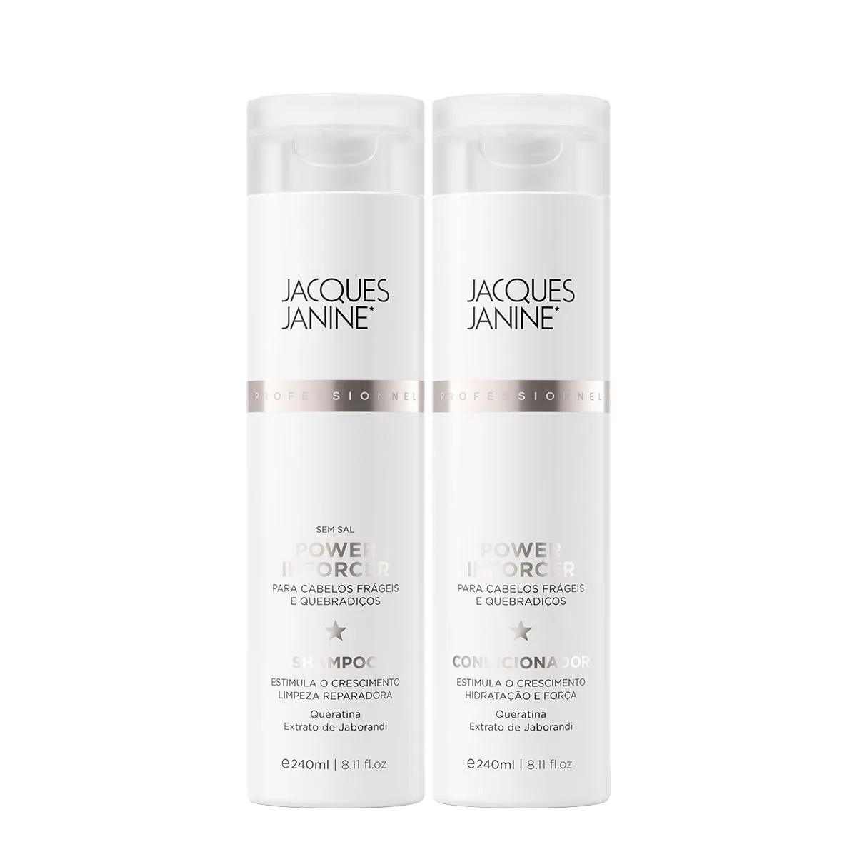 KIT JACQUES JANINE PROFESSIONNEL POWER INFORCER DUO (2 PRODUTOS)