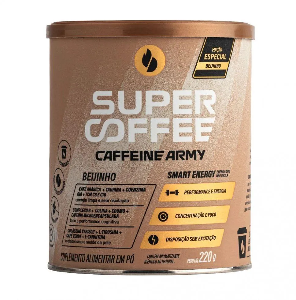 SUPERCOFFEE 3.0 (220G) - SABOR: BEIJINHO