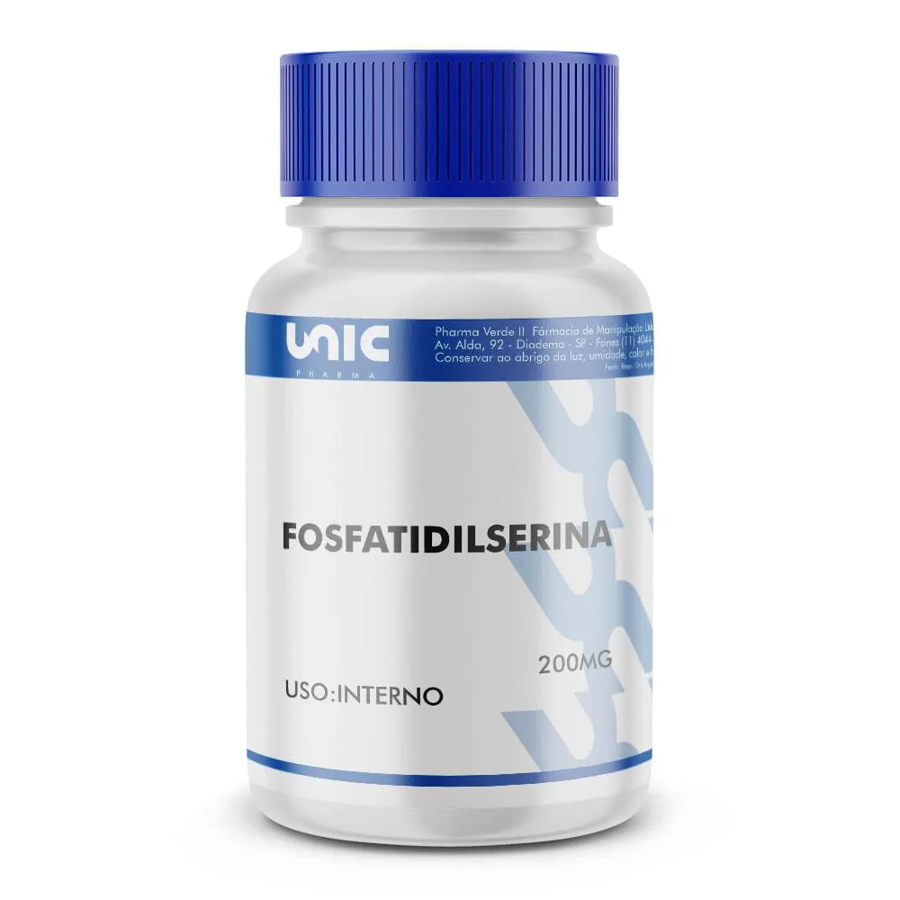 FOSFATIDILSERINA 200MG - 120 CáPSULAS
