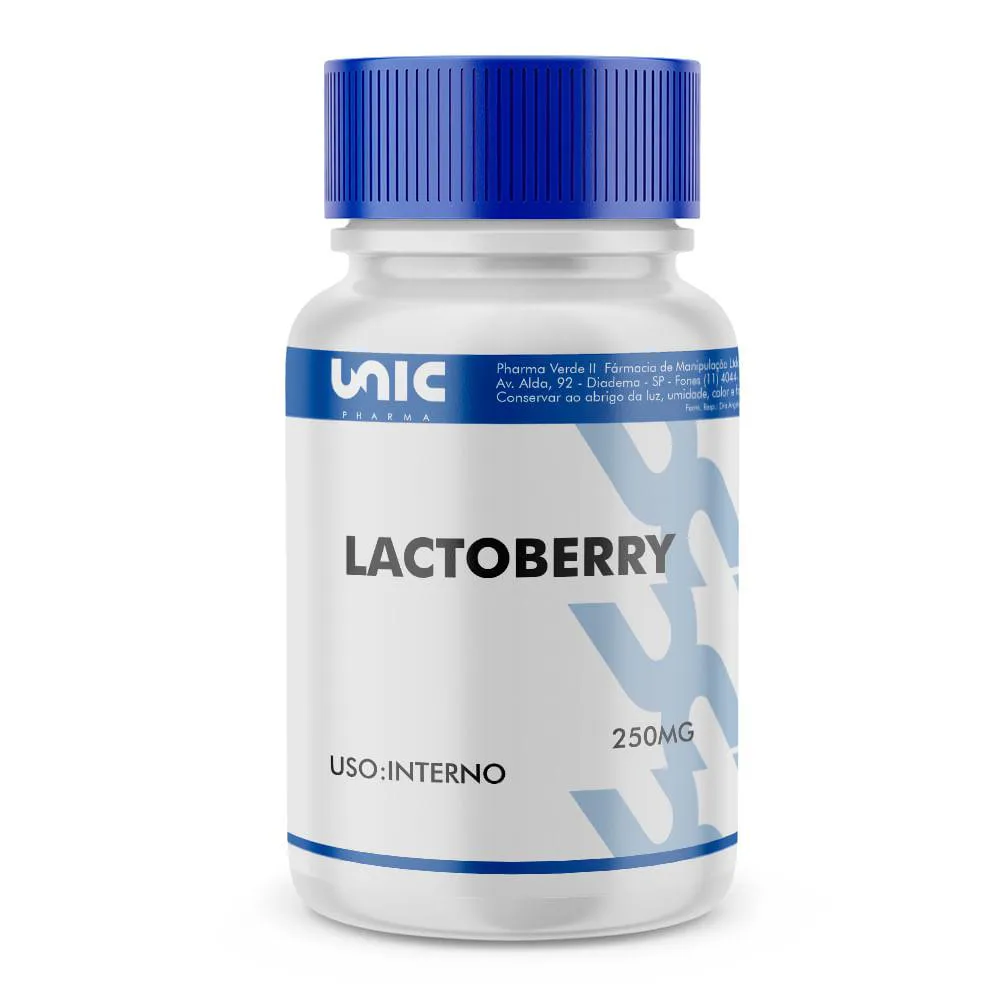 LACTOBERRY 250MG - 60 CáPSULAS