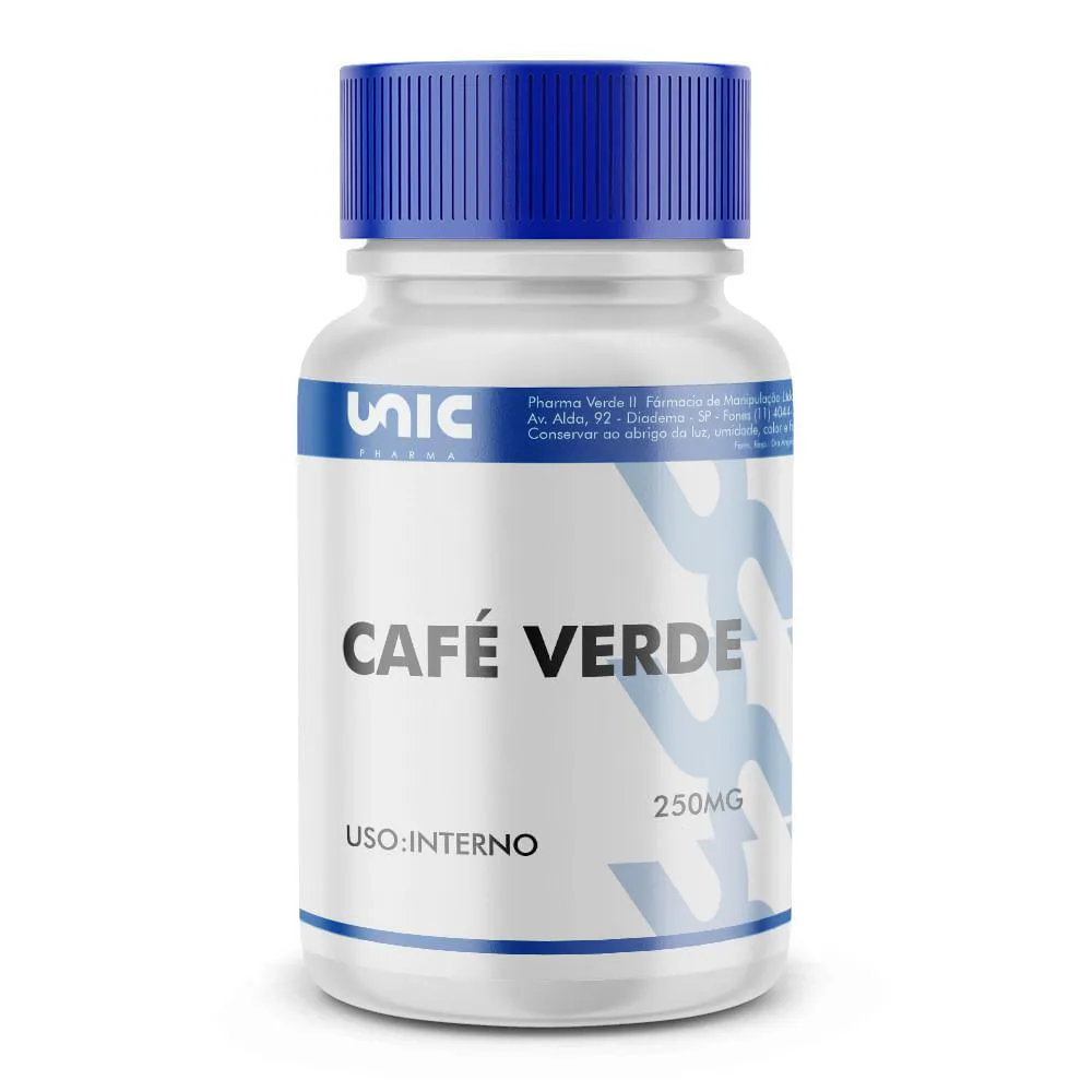 CAFé VERDE 250MG - 120 CáPSULAS