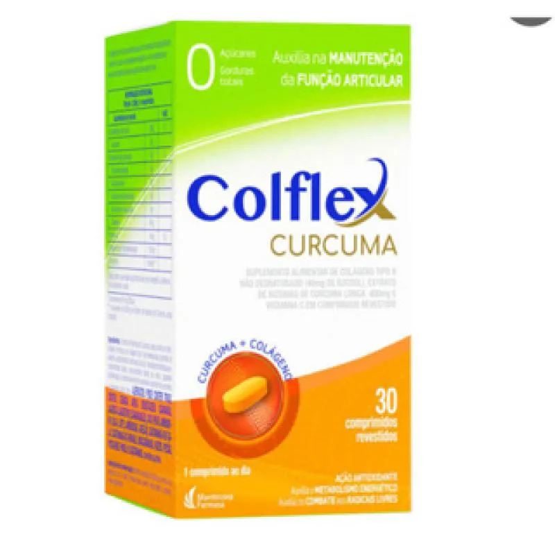 COLFLEX CURCUMA 30 COMPRIMIDOS