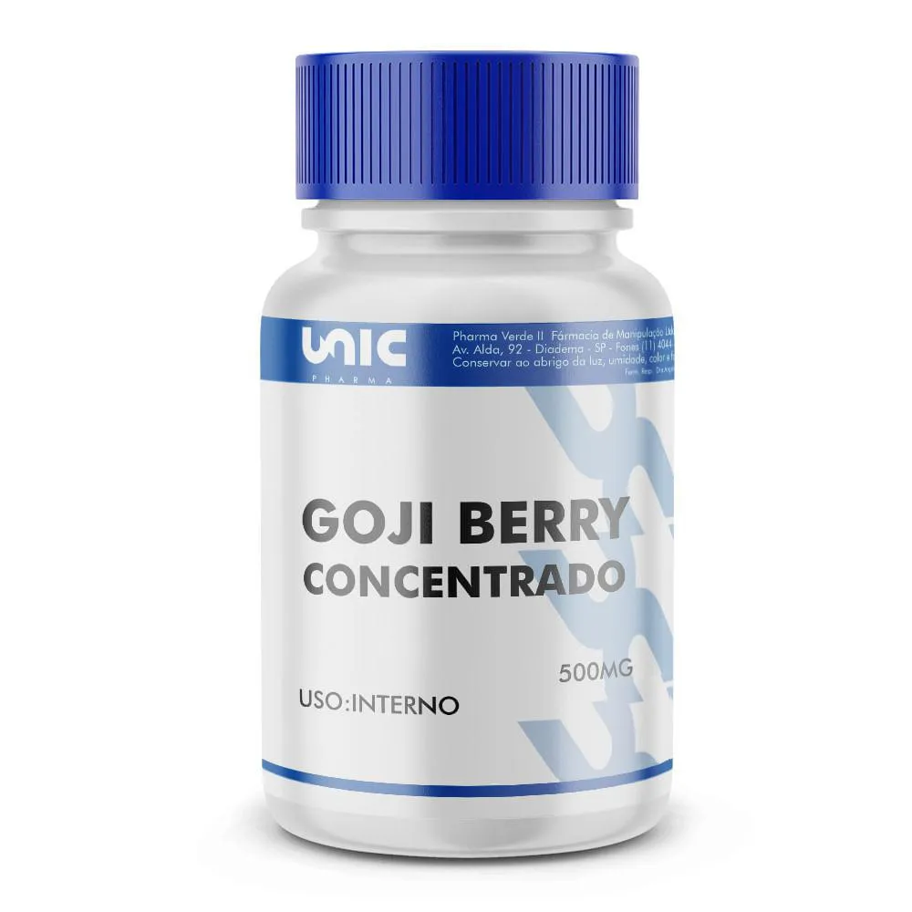 GOJI BERRY 500MG CONCENTRADO - 90 CáPSULAS