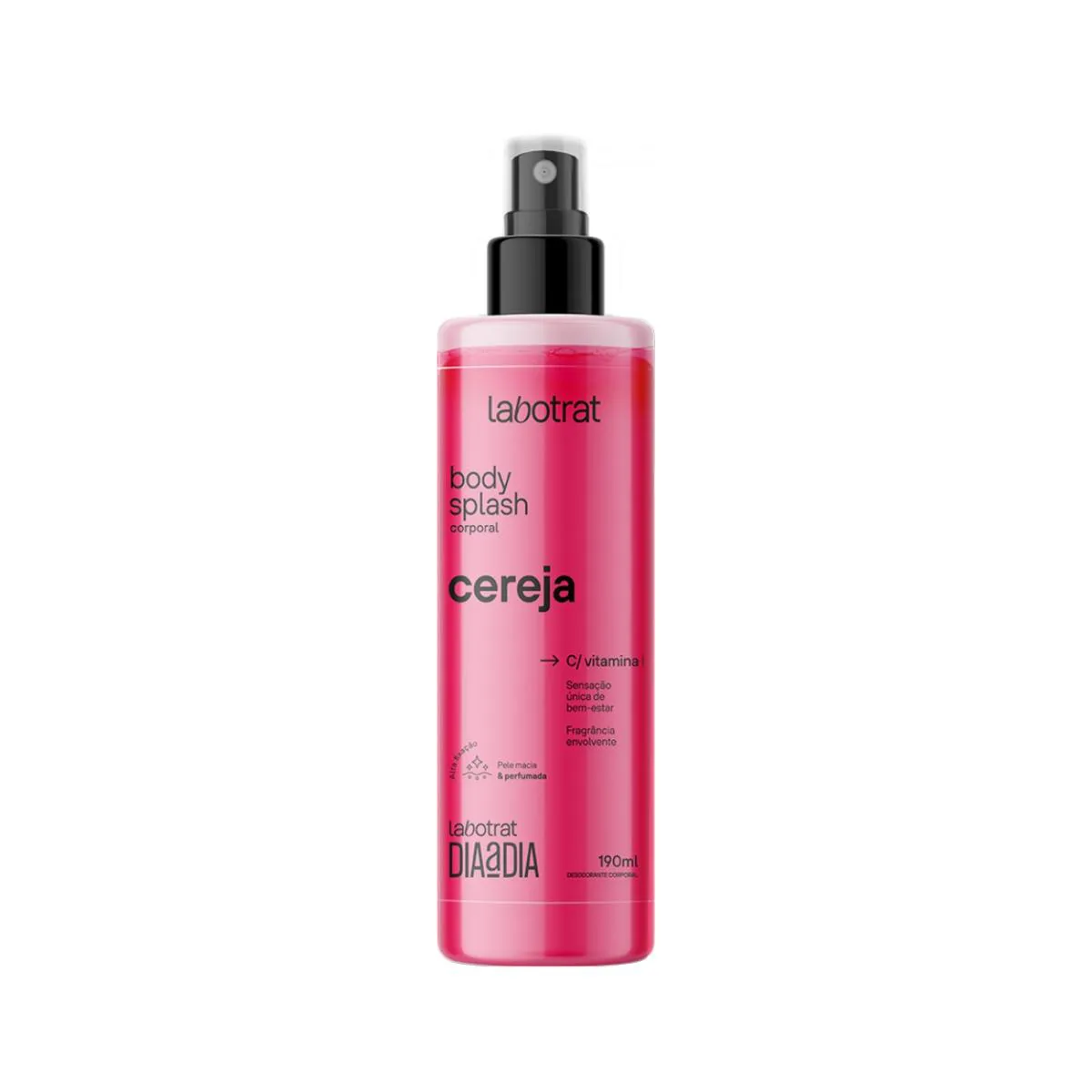 PERFUME BODY SPLASH DIA A DIA CORPORAL CEREJA LABOTRAT 190ML