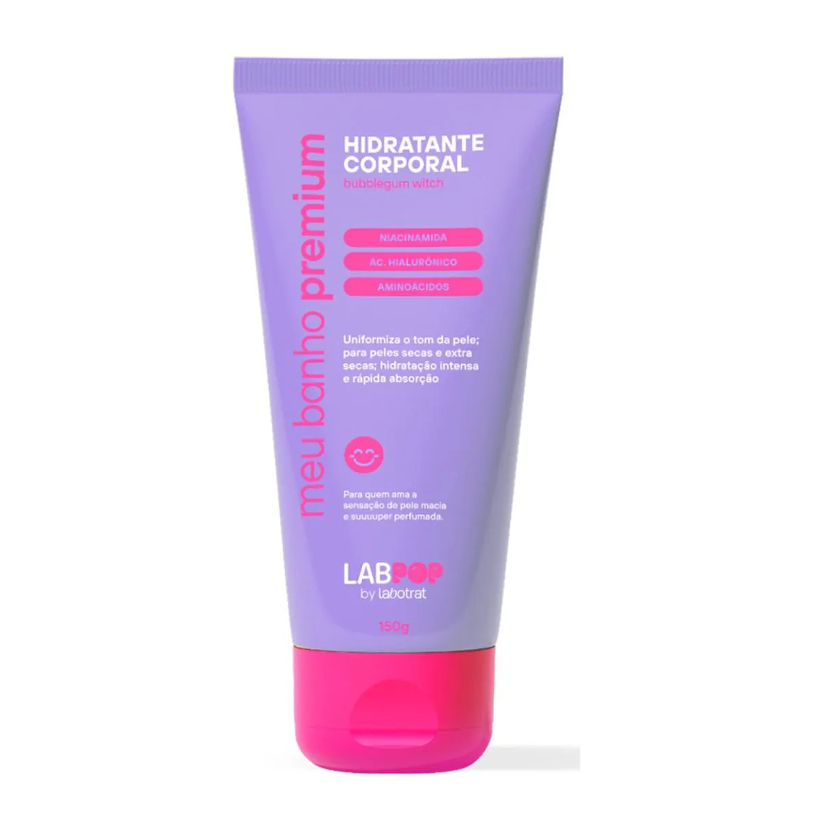 HIDRATANTE CORPORAL BUBBLEGUM WITCH LABPOP LABOTRAT 150G