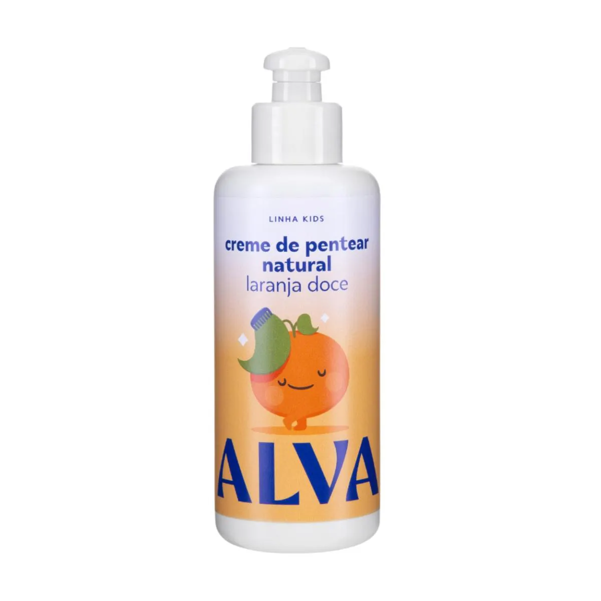 CREME PENTEAR INFANTIL KIDS LARANJA DOCE BAUNILHA ALVA 160ML