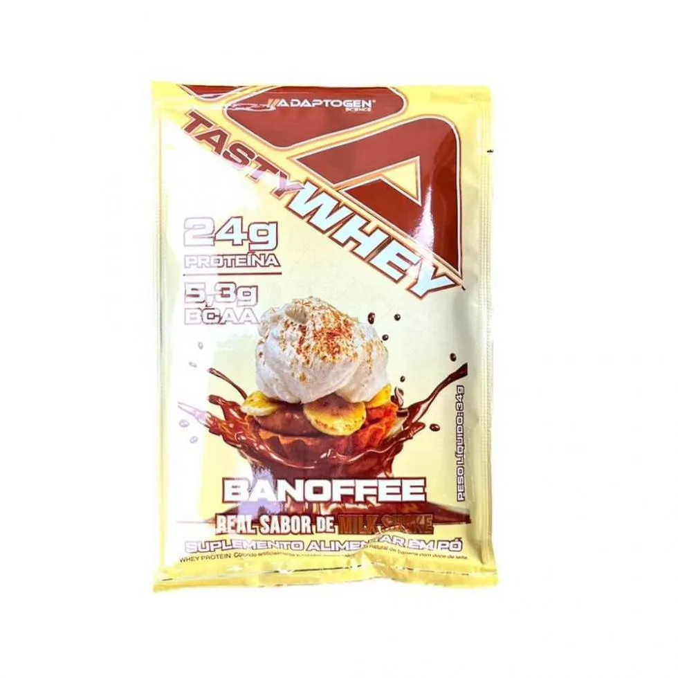 TASTY WHEY SACHê - SABOR: BANOFFEE (32G)