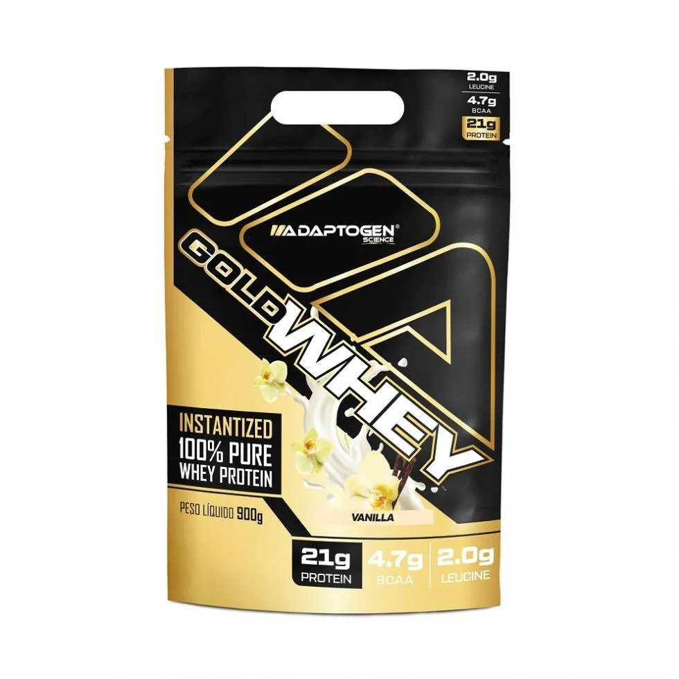GOLD WHEY (900G) - SABOR: VANILLA
