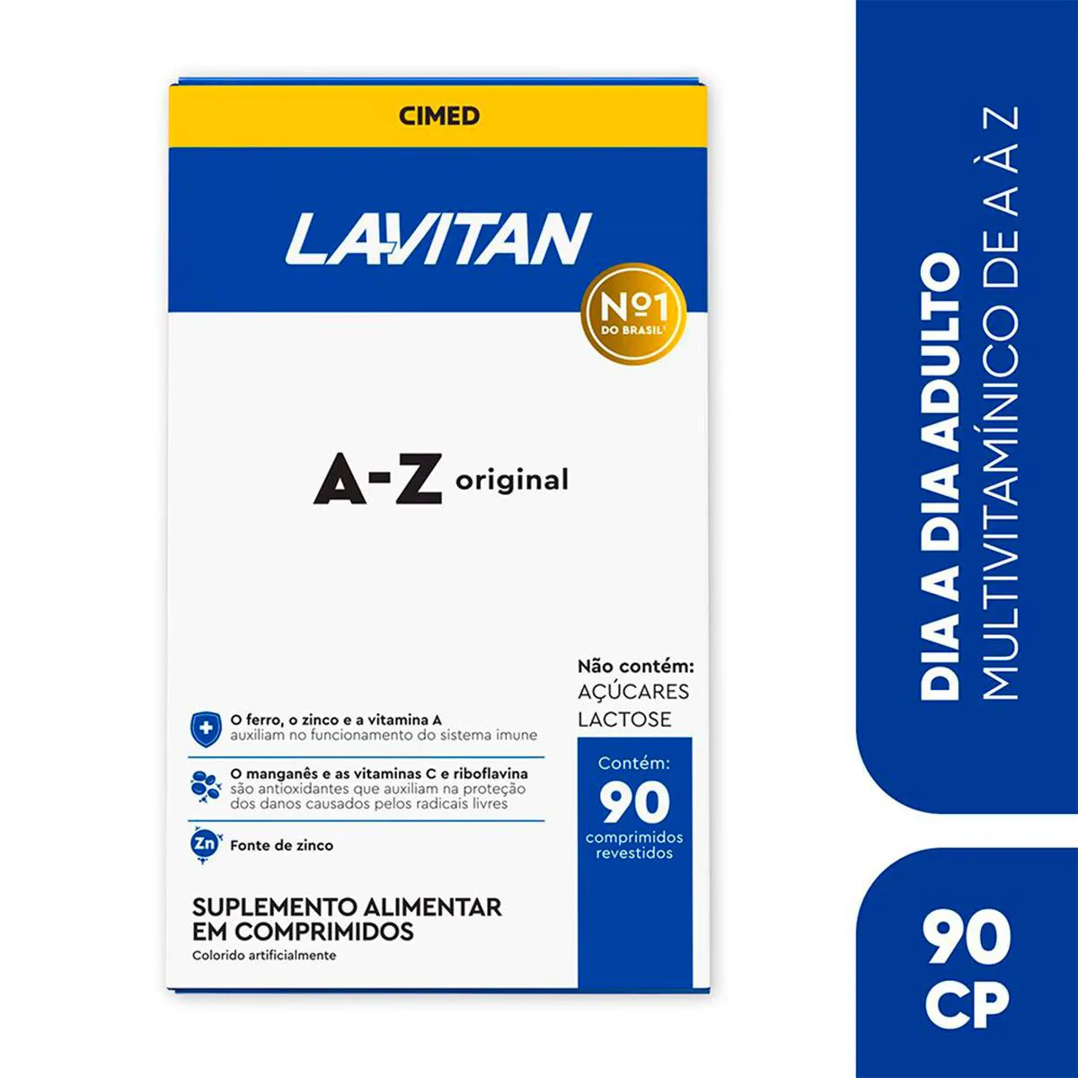 Polivitamínico Lavitan A-Z Original 90 comprimidos