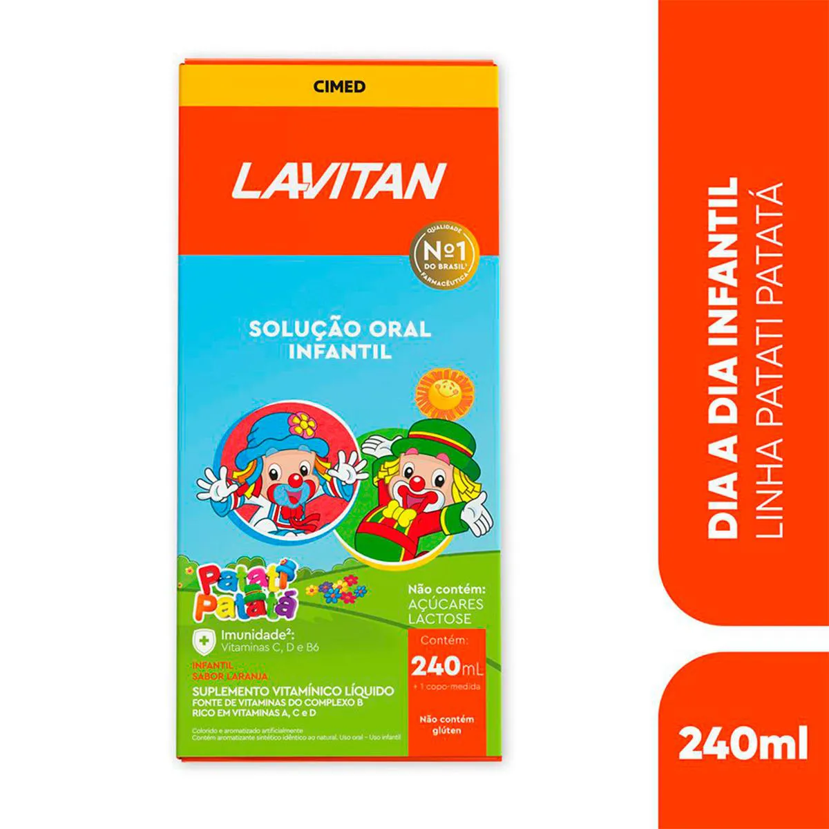 Polivitamínico Lavitan Infantil Laranja 240ml