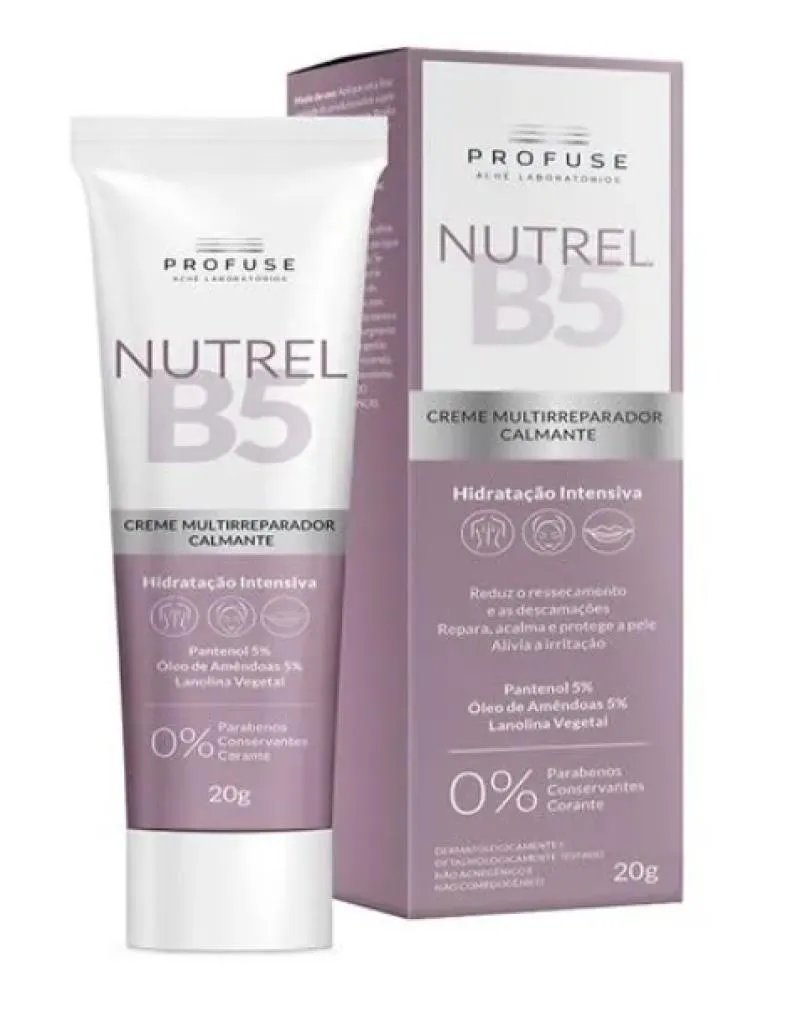 PROFUSE NUTREL B5 CREME MULTIREPARADOR CALMANTE 20G