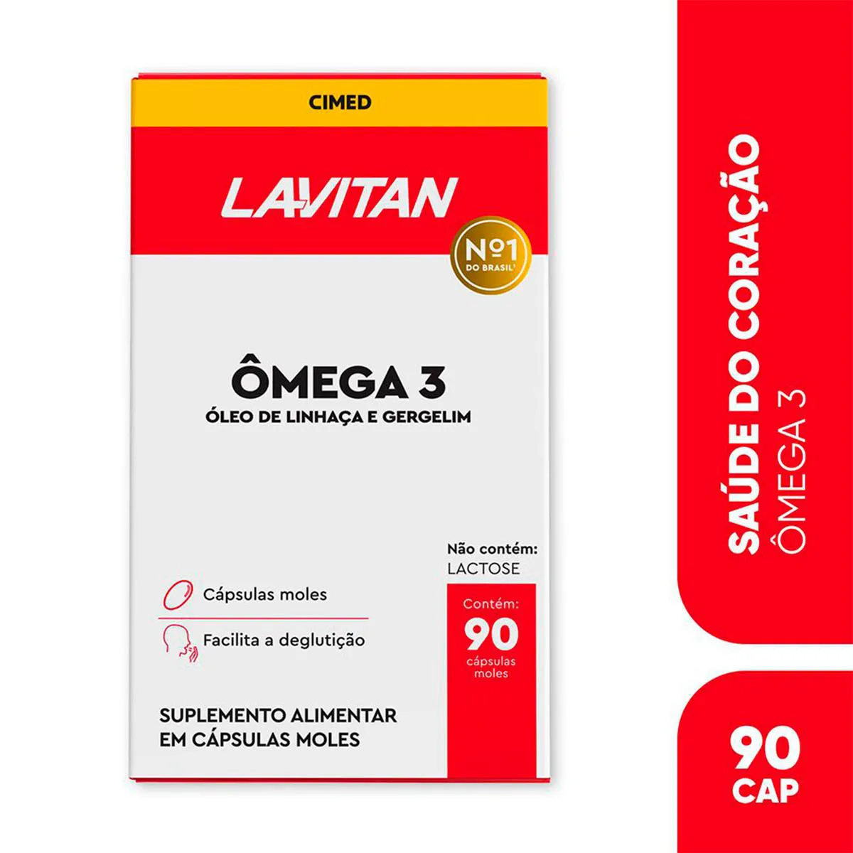 Lavitan Ômega 3 Mais com 90 cápsulas