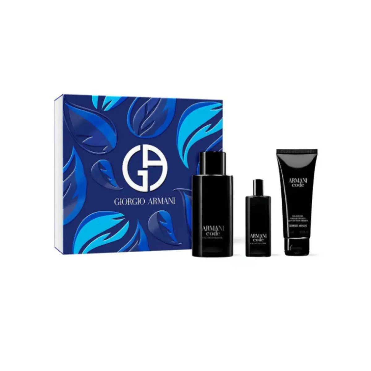 COFFRET ARMANI CODE EDT 125ML + EDT 15ML + GEL DOUCHE 75ML