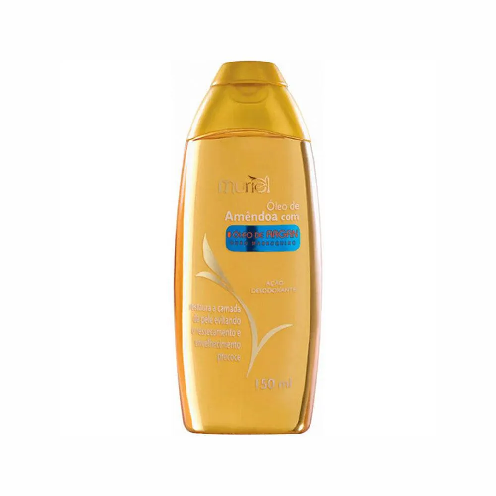 ÓLEO CORPORAL MURIEL AMêNDOAS COM ARGAN 150ML