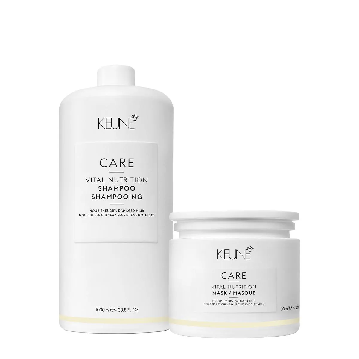 KIT KEUNE CARE VITAL NUTRITION SHAMPOO E MáSCARA (2 PRODUTOS)