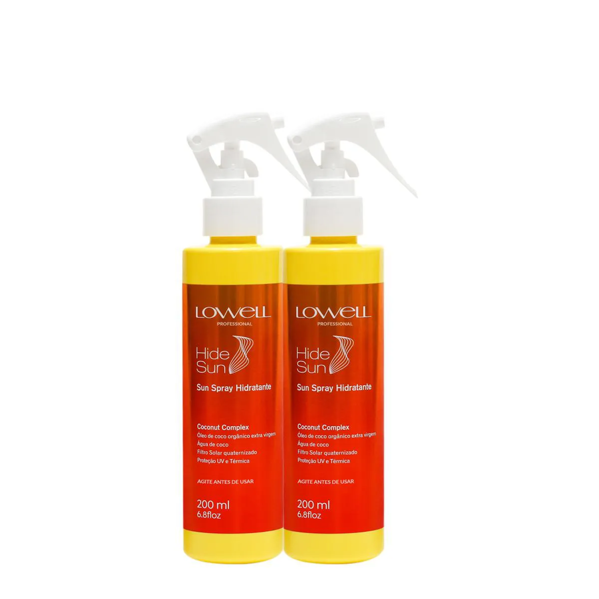 KIT LOWELL HIDE SUN COCONUT COMPLEX SPRAY EXTRA (2 UNIDADES)