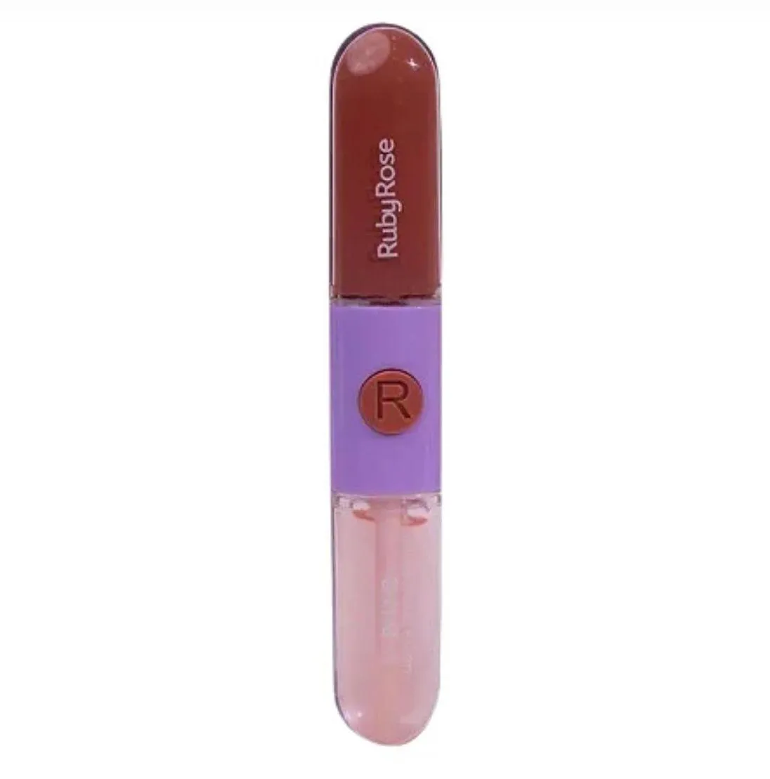 BATOM E GLOSS LíQUIDO DUO LD08 HBF5698 RUBYROSE