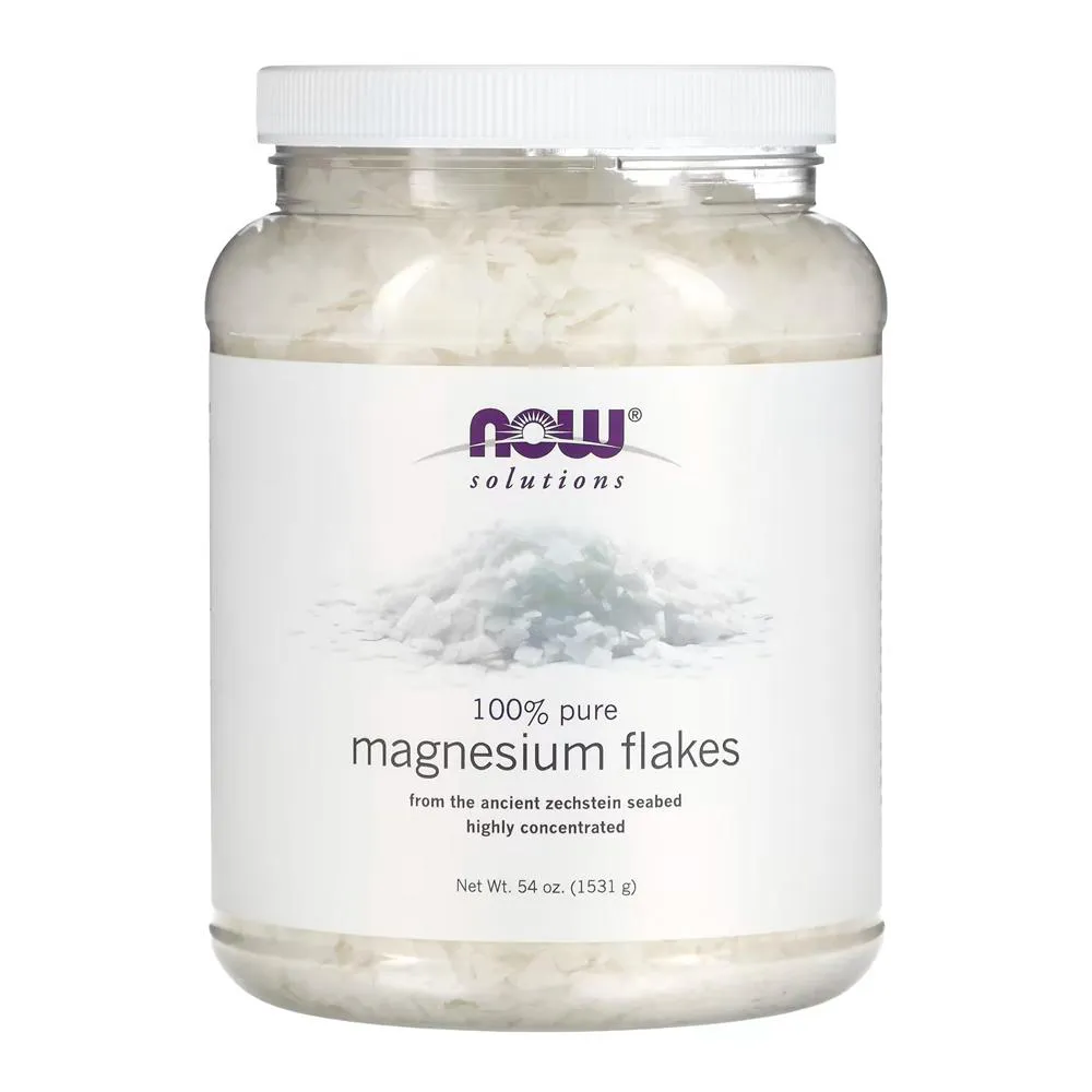 MAGNéSIO FLOCOS NOW FOODS 1531G IMPORTADO