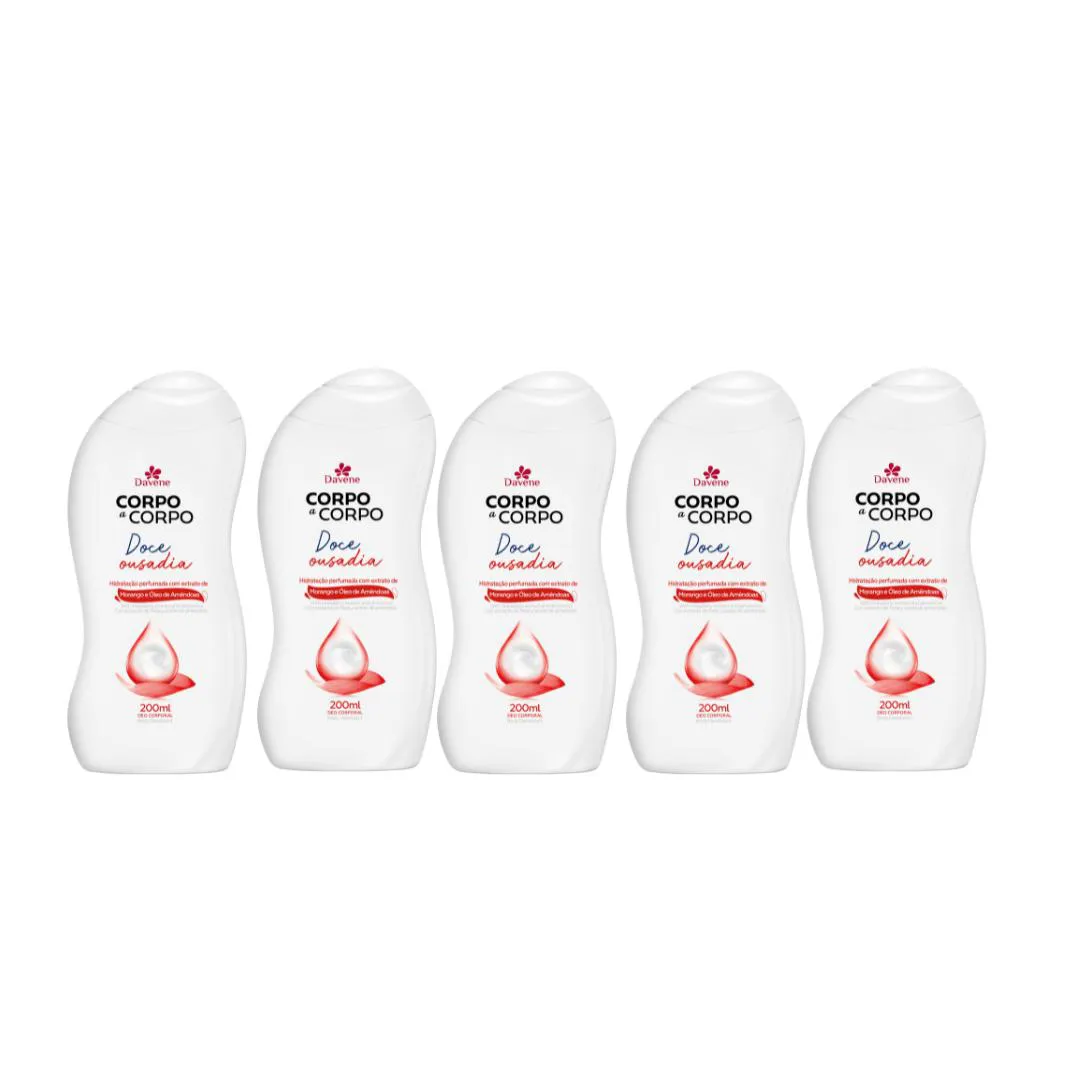 COMBO 59 MP (5 X LOçãO HIDRATANTE OUSADIA CORPO A CORPO 200ML)