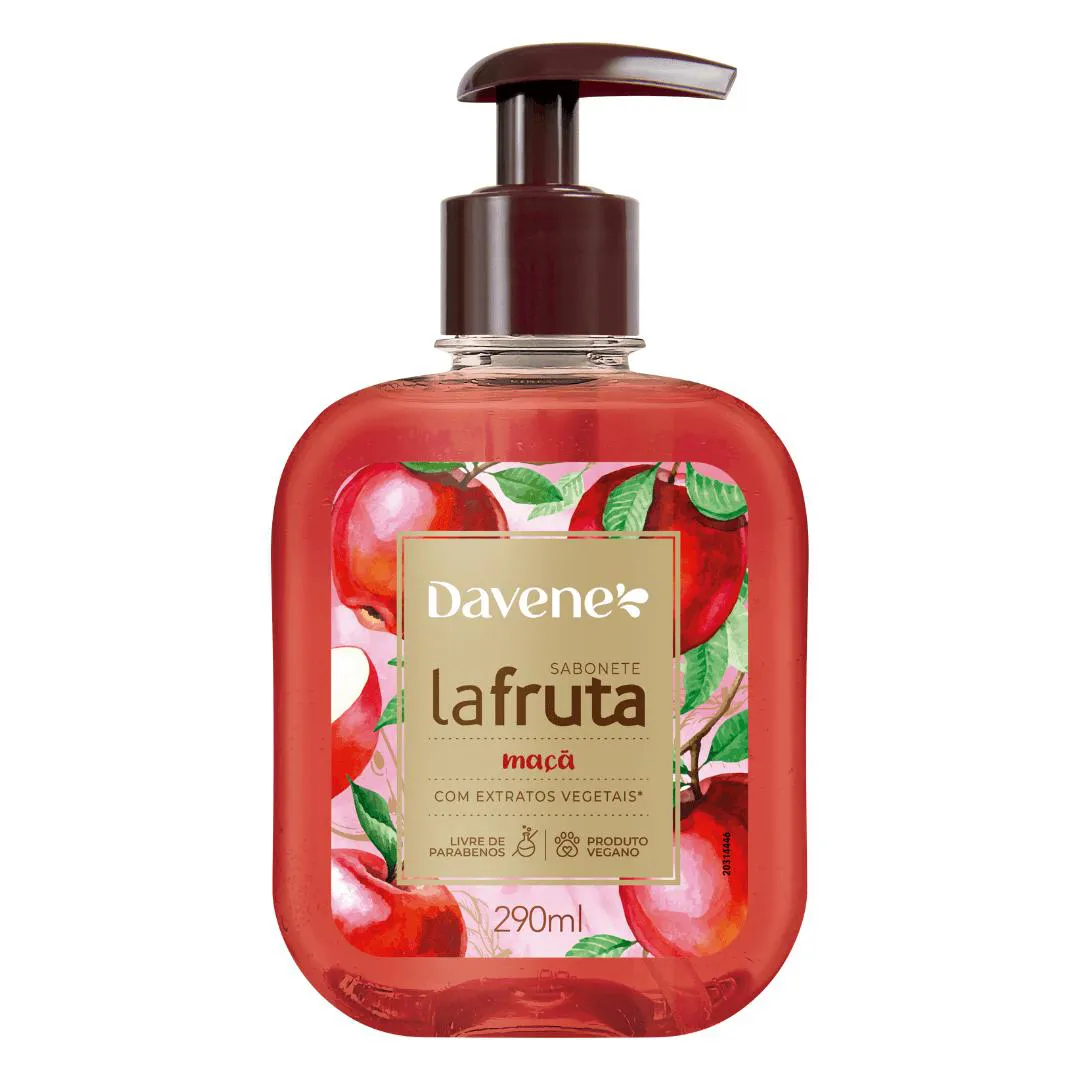 SABONETE LíQUIDO LA FRUTA MAçã 290ML