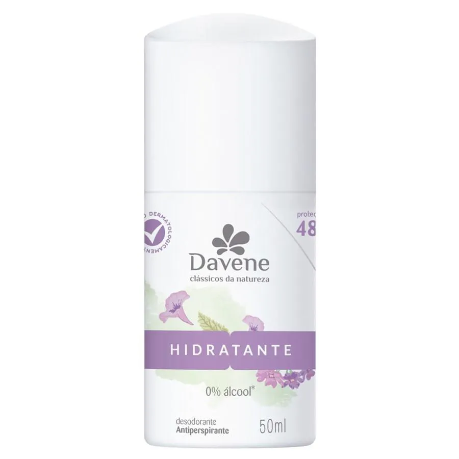 DESODORANTE ANTIPERSPIRANTE ROLL ON CLáSSICOS DA NATUREZA HIDRATANTE 50ML