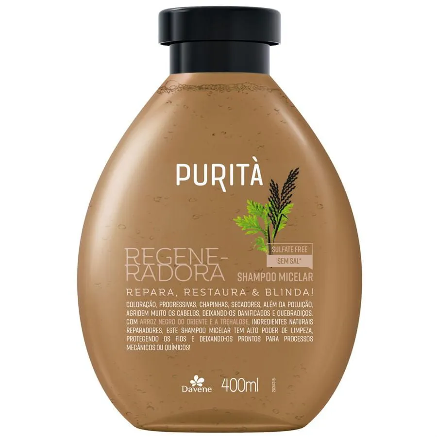 SHAMPOO MICELAR PURITà  REGENERADORA 400ML