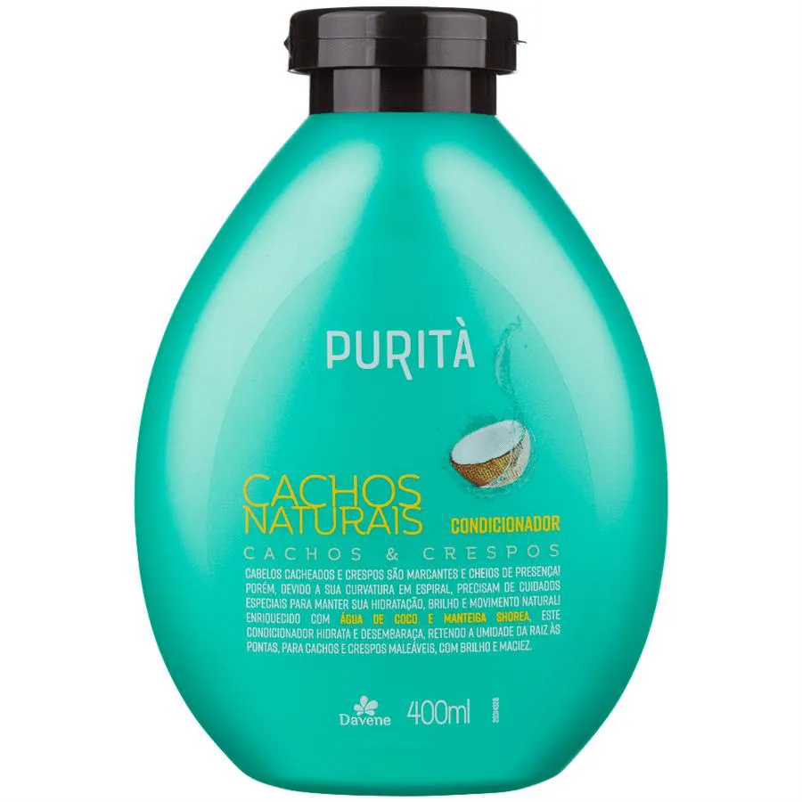 CONDICIONADOR PURITà  CACHOS NATURAIS 400ML