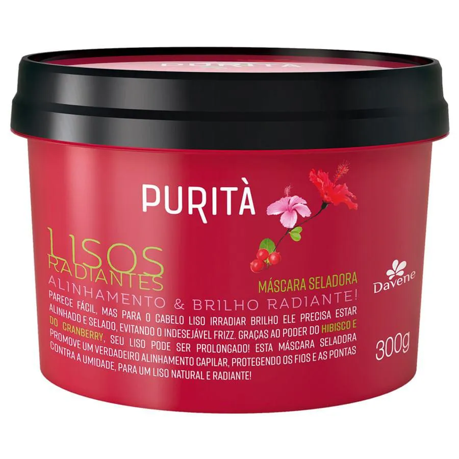 MáSCARA SELADORA PURITà LISOS RADIANTES 300G
