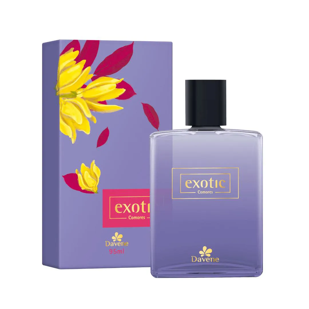 COLôNIA  EXOTIC COMORES 95ML