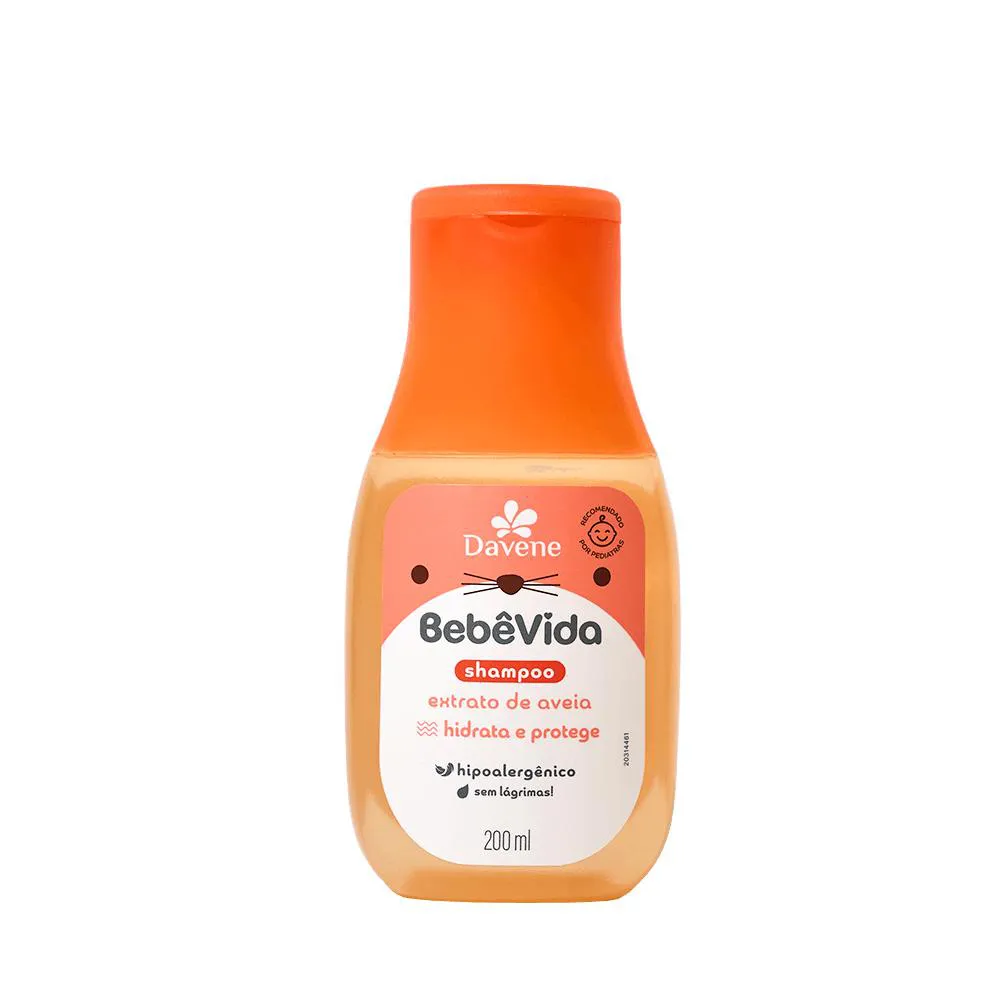 SHAMPOO BEBê VIDA EXTRATO DE AVEIA 200ML