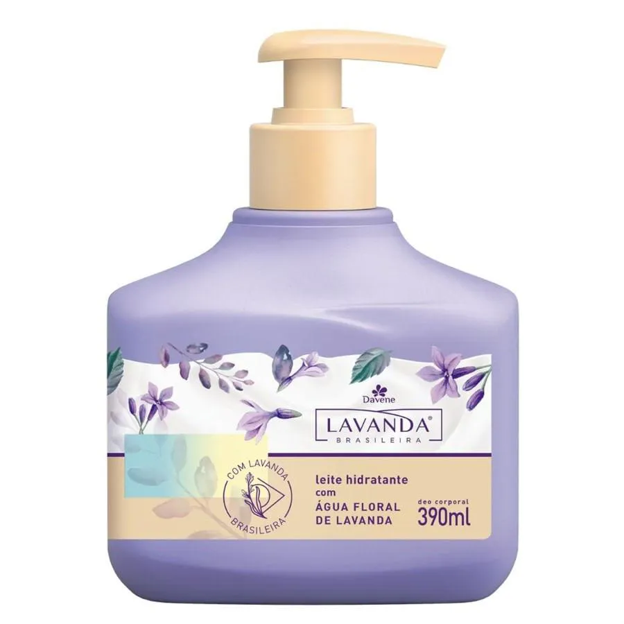 LEITE HIDRATANTE LAVANDA BRASILEIRA 390ML
