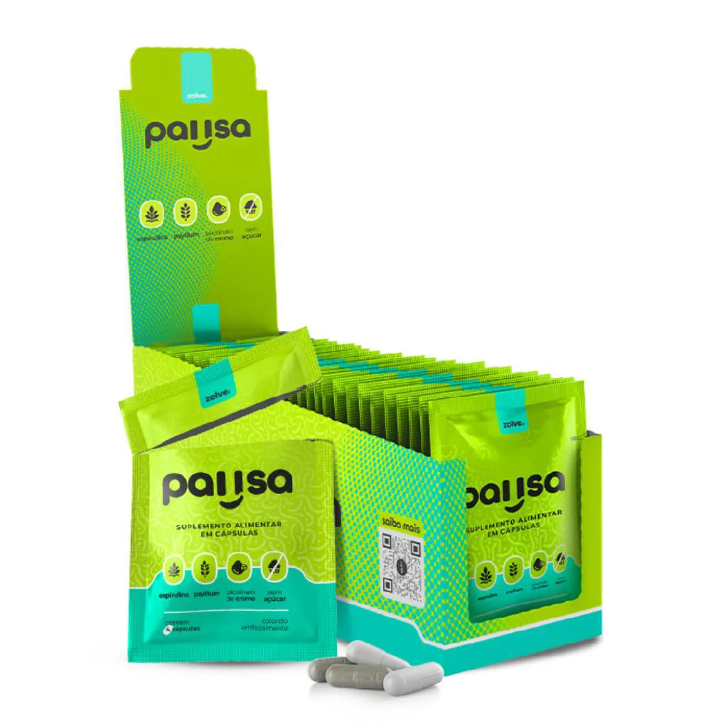 PAUSA DISPLAY 30 PACK - SUPLEMENTO PARA BEM-ESTAR. SEM GLúTEN E AçúCAR. MENSAL