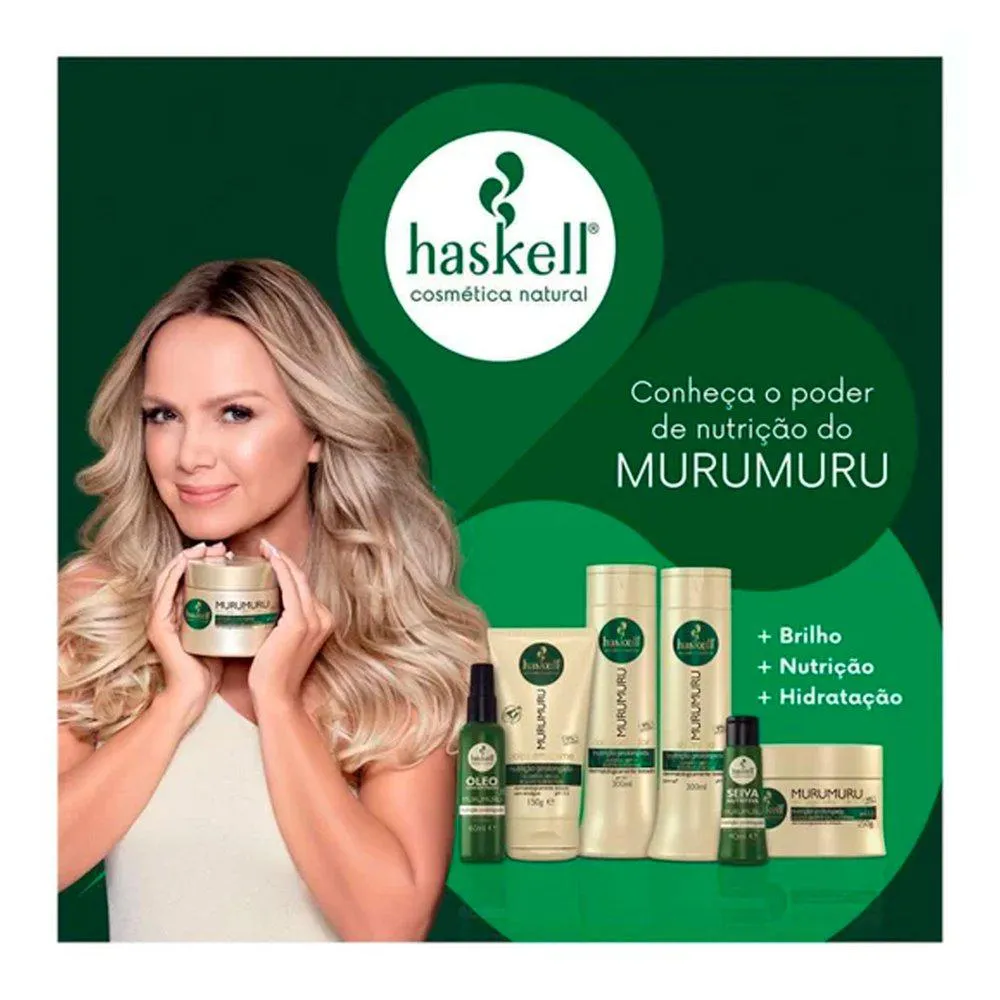MáSCARA HASKELL MANTEIGA MURUMURU 900G