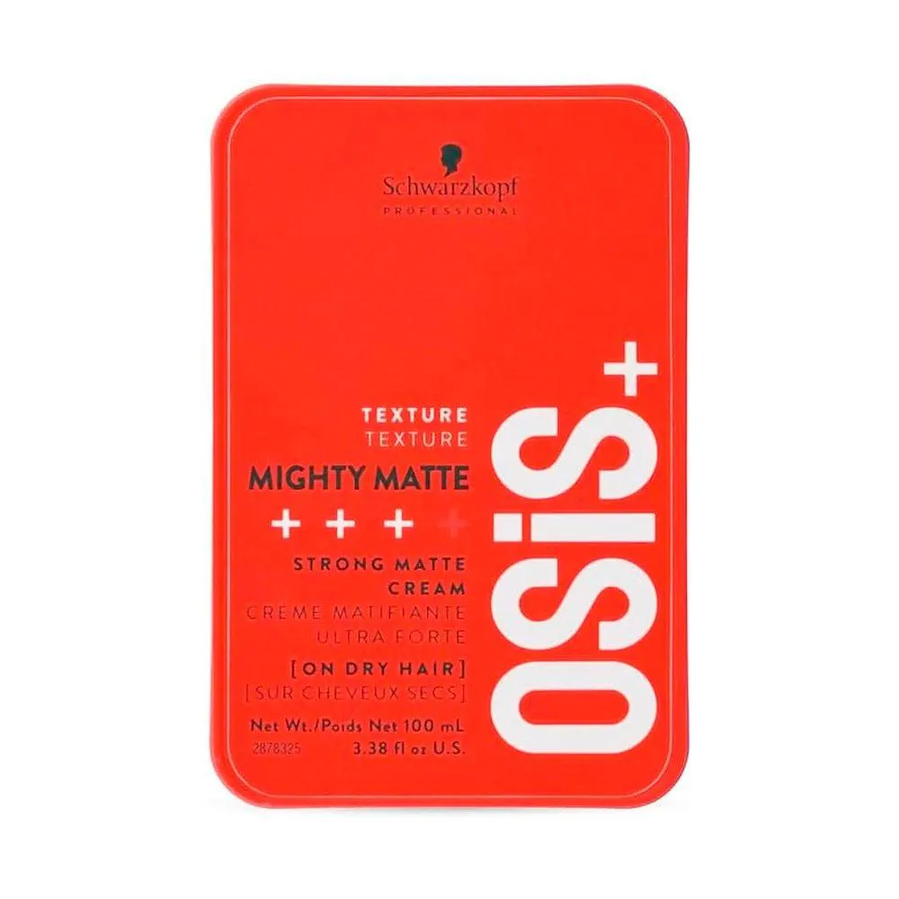 CREME MODELADOR SCHWARZKOPF OSIS+ MIGHTY MATTE FIXAçãO EXTRA FORTE 100ML