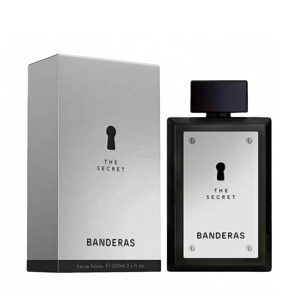 PERFUME MASCULINO EAU DE TOILETTE BANDERAS THE SECRET 200ML