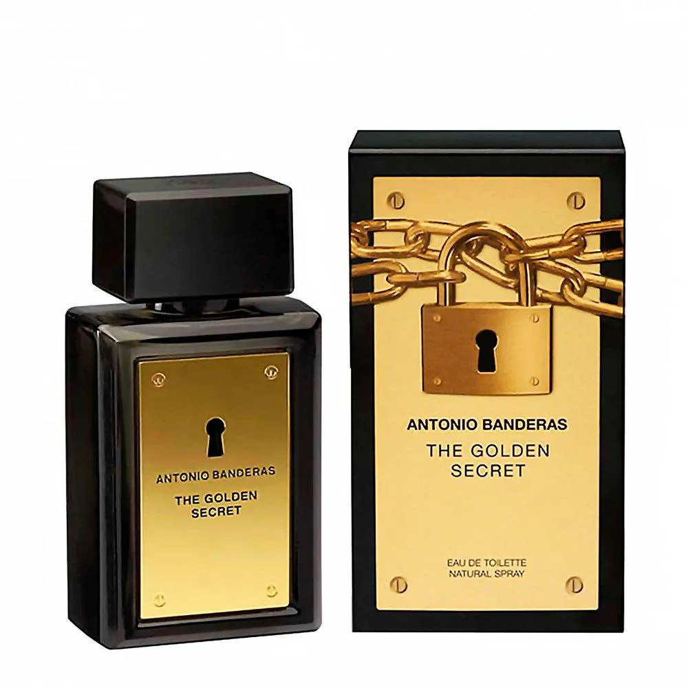 PERFUME MASCULINO EAU DE TOILETTE BANDERAS THE GOLDEN SECRET 30ML